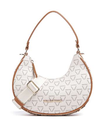 Valentino Bags Shelby Bolso de hombro bianco/cuoio