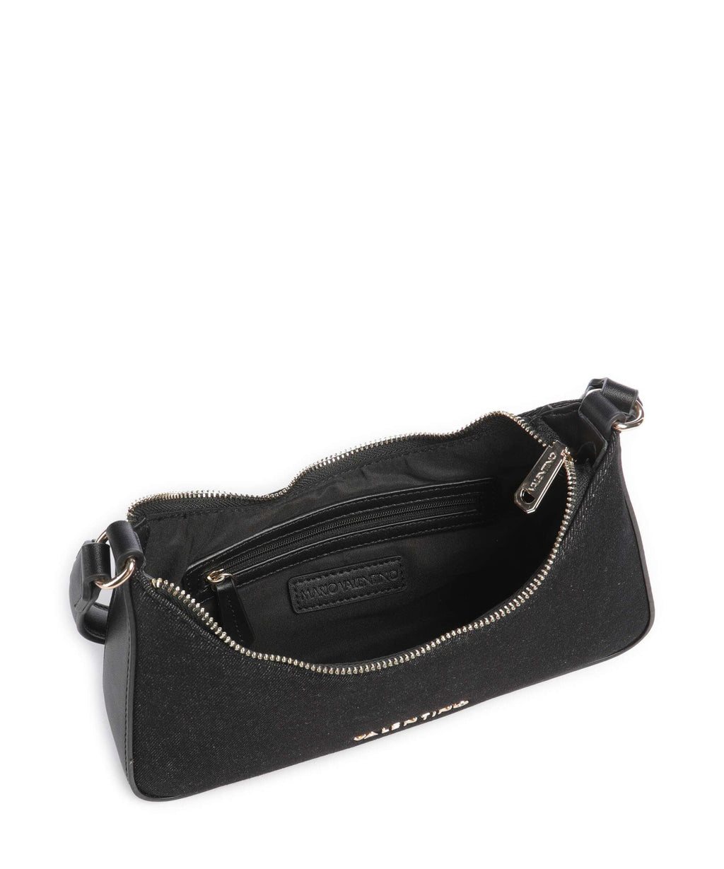 Valentino Bags Kelly Denim Shoulder bag nero