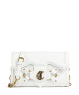 Just Cavalli Crossed Laces Bandolera white