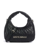 Just Cavalli Quilted Zebra Bolso de mano black