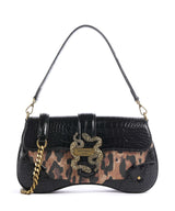 Just Cavalli Iconic Snakes Bolso de hombro macula/black