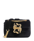 Just Cavalli Iconic Snakes Puffy Bolso de hombro black