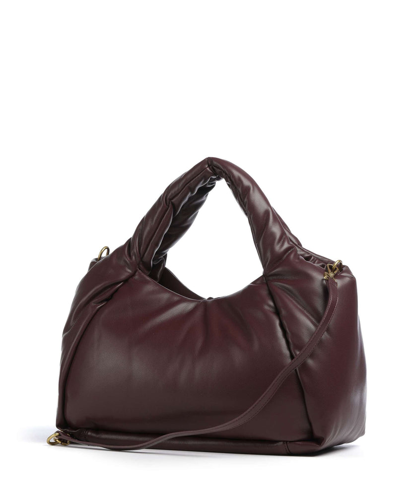 Just Cavalli Puffy Foulard Handbag dark purple