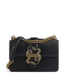 Just Cavalli Iconic Snakes Shoulder bag black