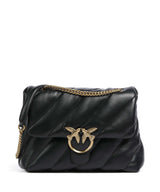Pinko Love Puff Big Bolso de hombro nero/antique gold
