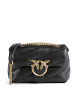 Pinko Love Puff Baby Bolso de hombro nero/antique gold