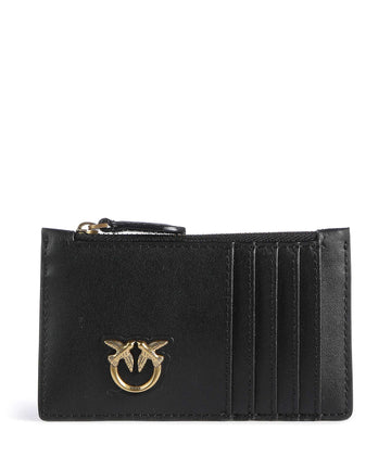 Pinko Airone Tarjetero nero/antique gold