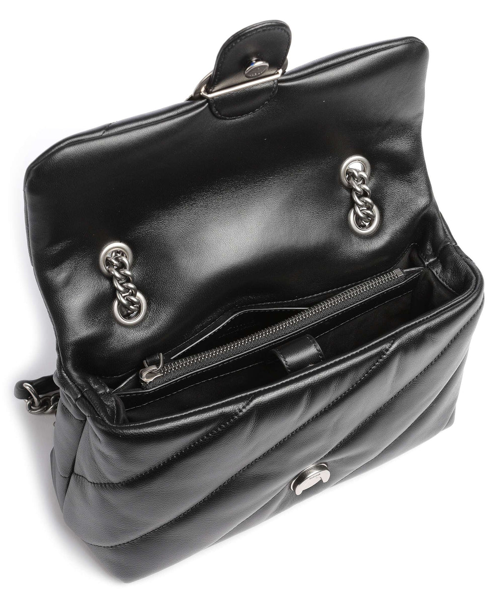 Pinko Love Puff Classic Shoulder bag nero/old silver