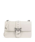 Pinko Love One Classic Crossbody bag bianco seta/old silver