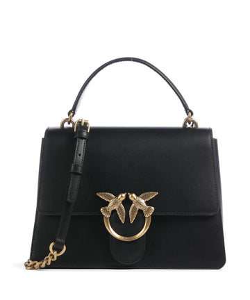 Pinko Love One Classic Bolso de mano nero/antique gold