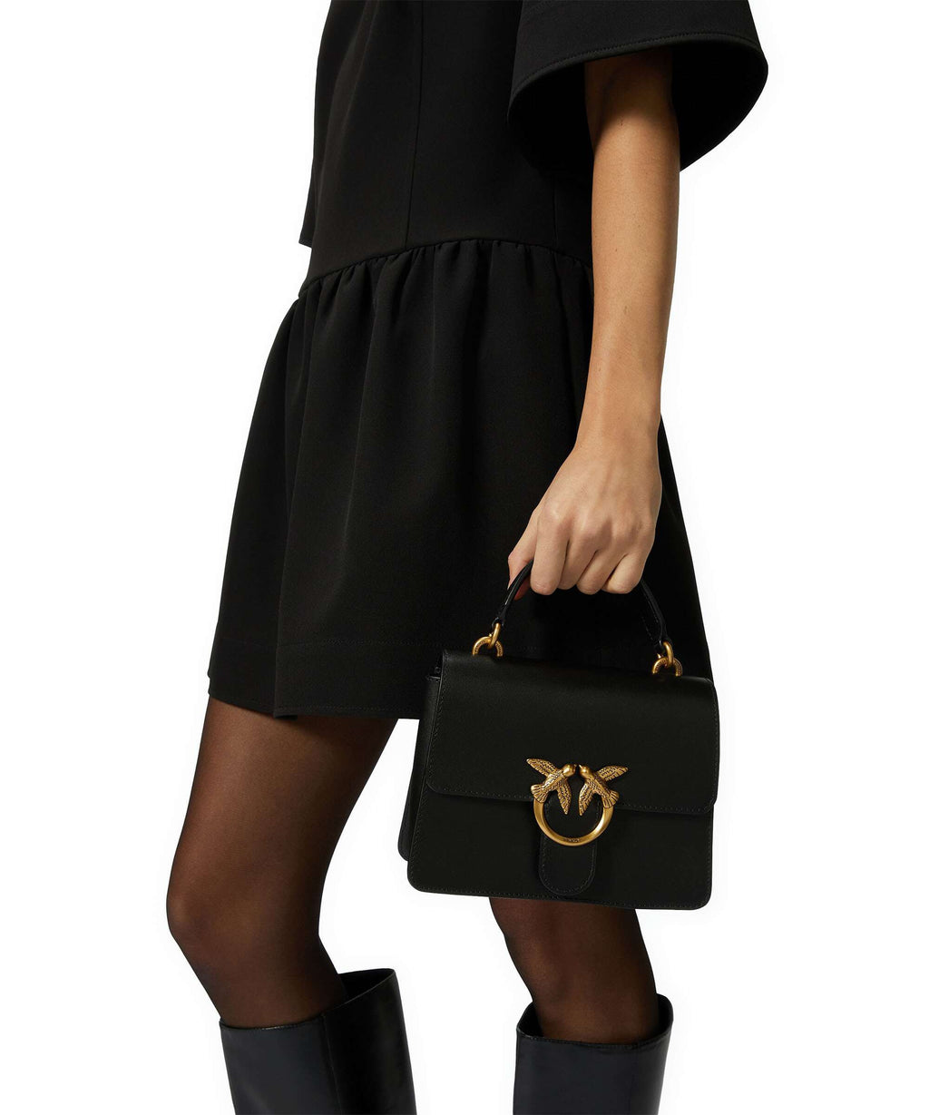 Pinko Love One Mini Crossbody bag nero/antique gold