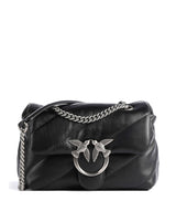 Pinko Love Puff Mini Bolso de hombro nero/old silver