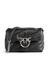 Pinko Love Puff Baby Bolso de hombro nero/old silver
