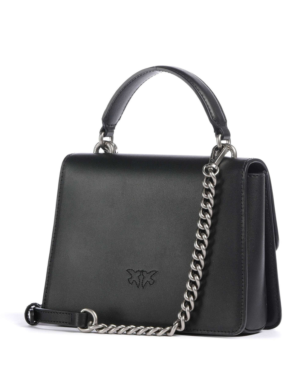 Pinko Love One Mini Handbag nero/old silver