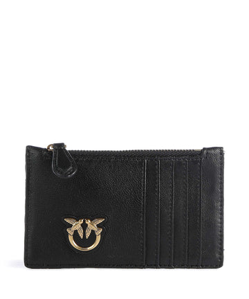 Pinko Airone Tarjetero nero/antique gold