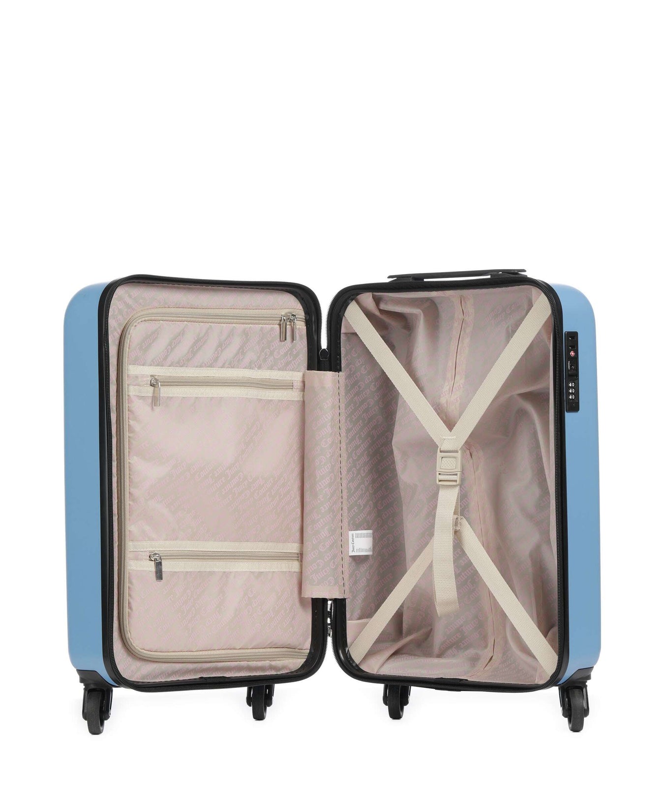 Juicy Couture CS Spinner (4 wheels) light blue