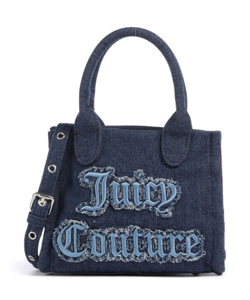 Juicy Couture Iris Distressed S Bandolera denim