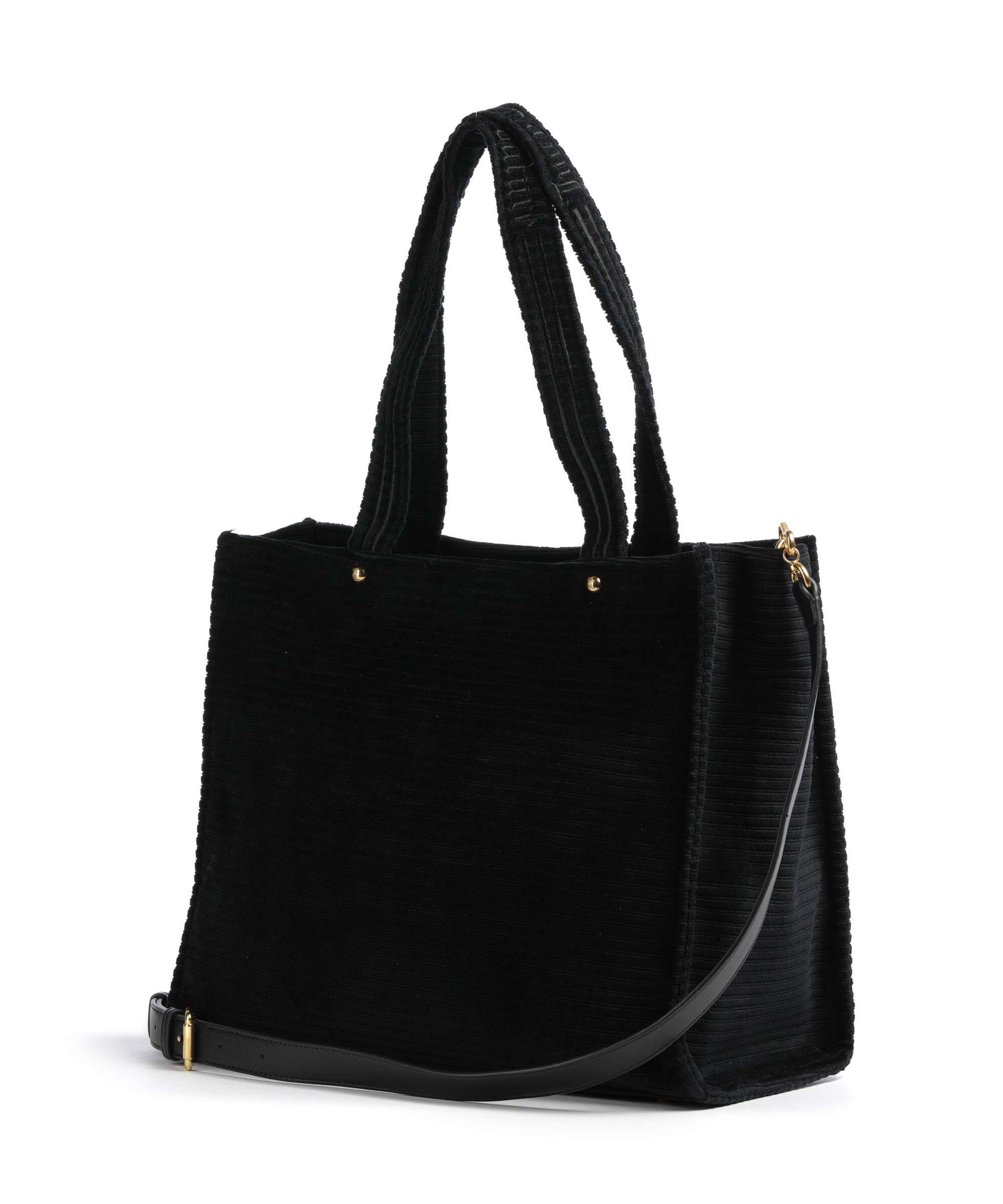 Juicy Couture Iris Velvet L Tote bag black