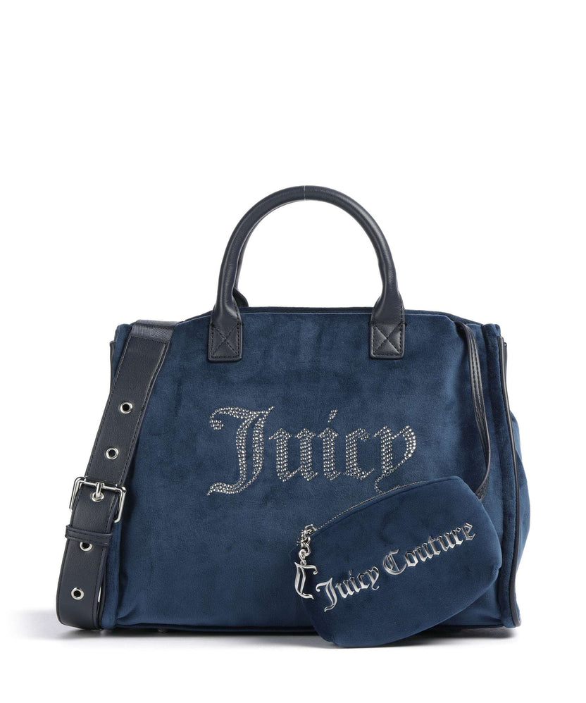 Juicy Couture Iris Velvet M Handbag night sky