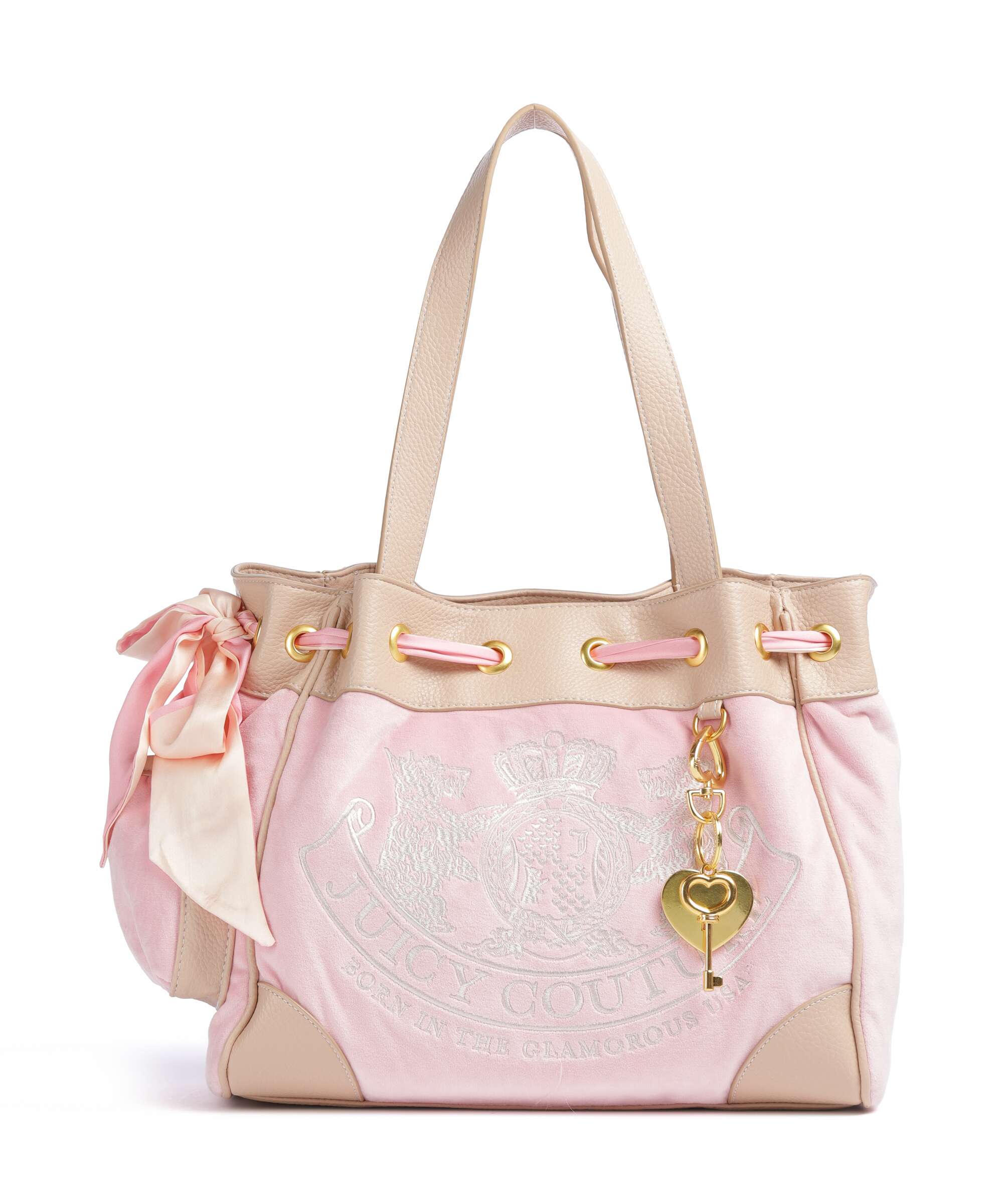Juicy Couture Daydreamer L Bolsa shopping canvas juicy pink