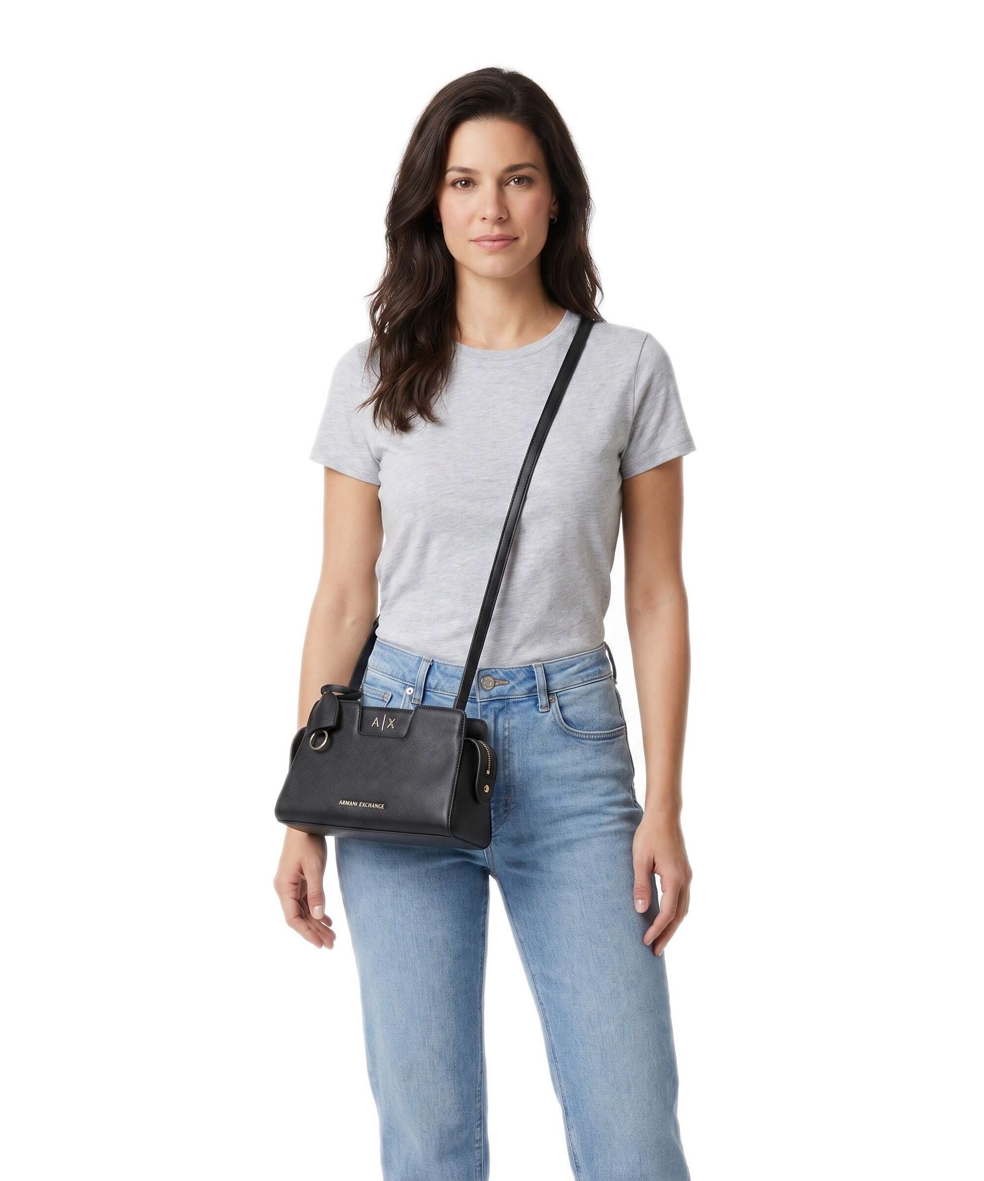 Armani Exchange Amelie M Crossbody bag black
