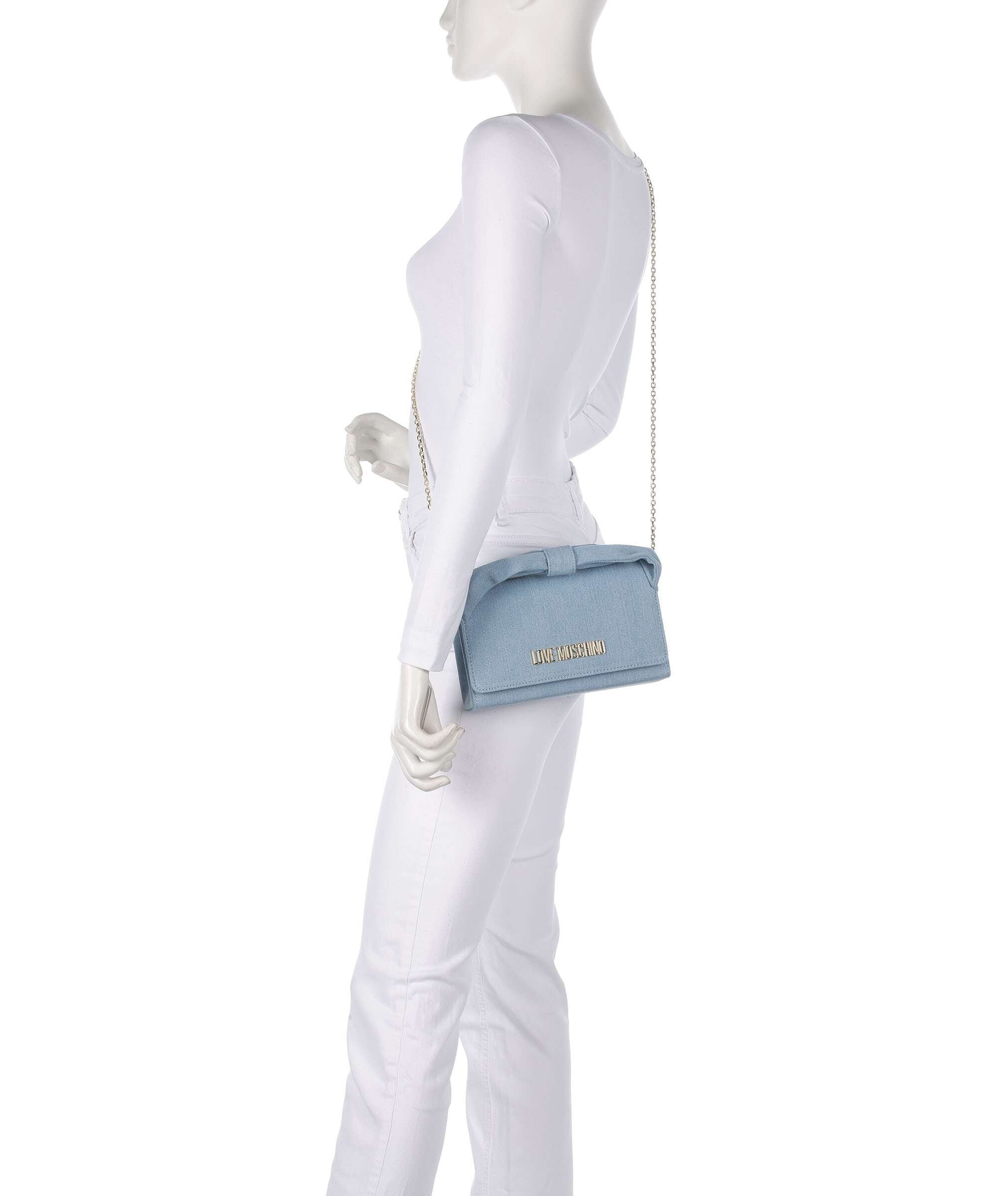 Love Moschino Smart Daily Crossbody bag azzurro
