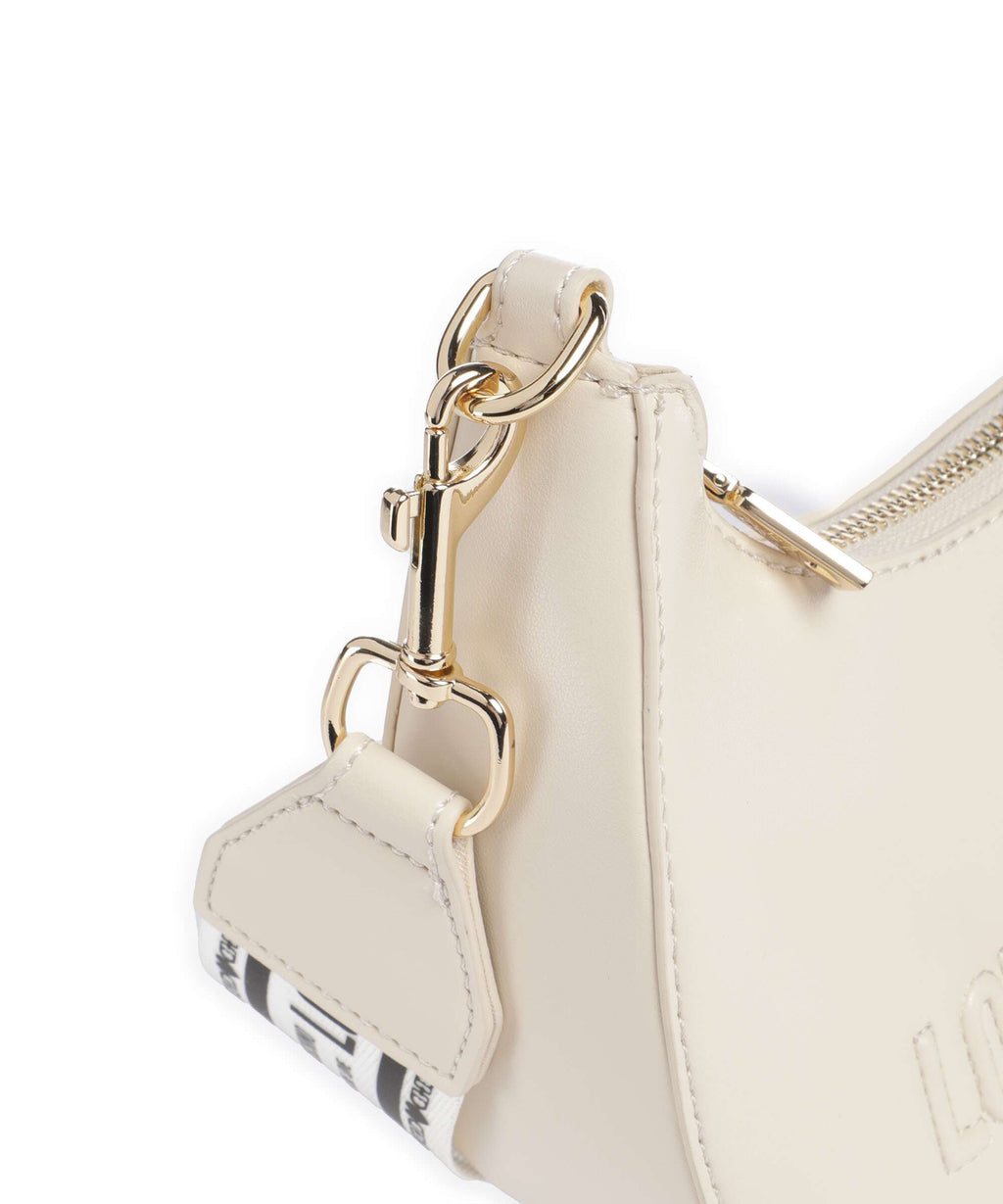 Love Moschino Ember Crossbody bag avorio
