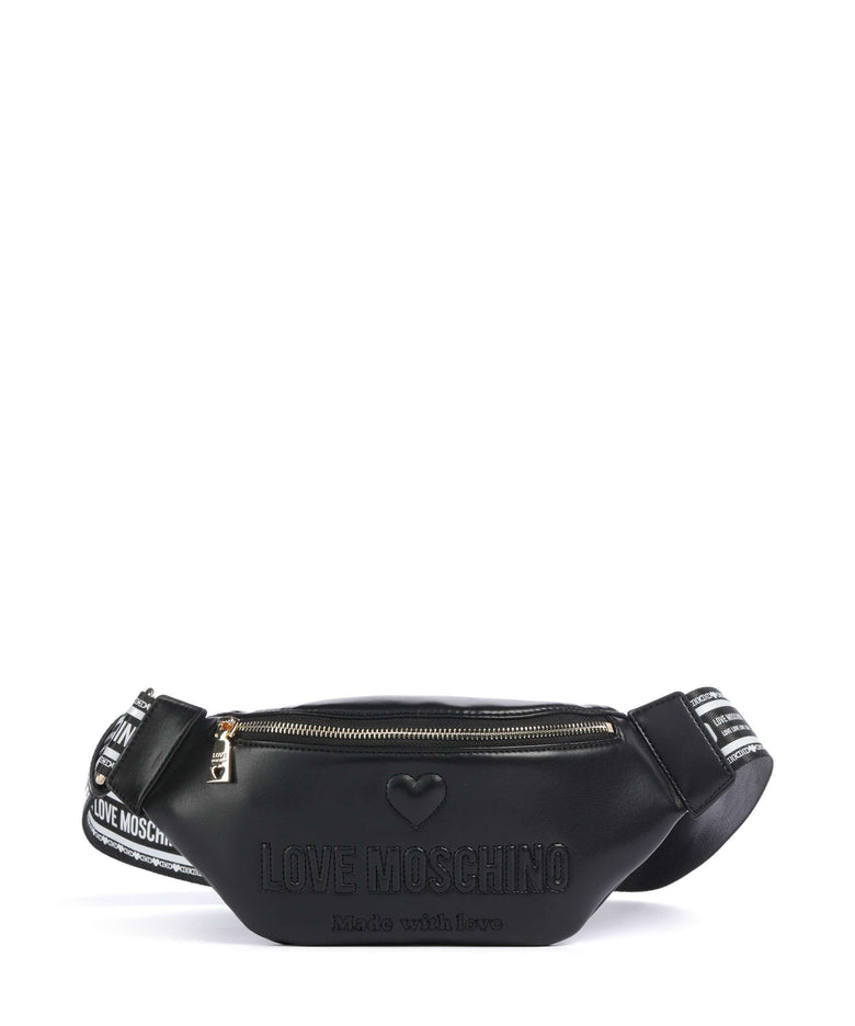 Love Moschino Ember Fanny pack nero