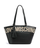 Love Moschino Item Cabas Bolsa shopping nero
