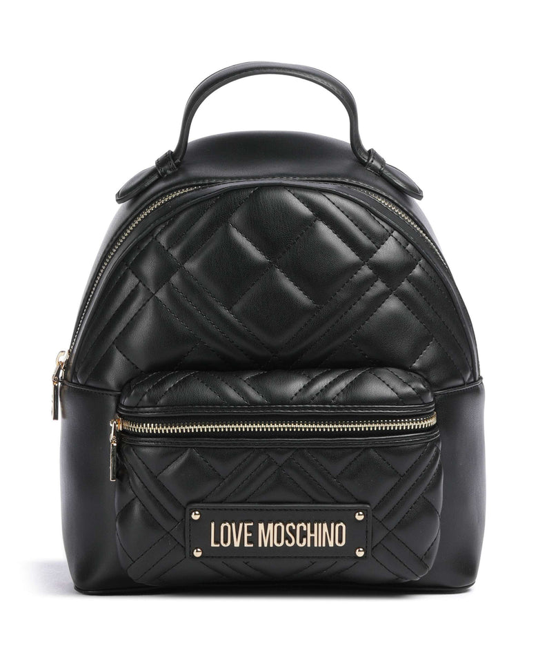 Love Moschino Quilted Backpack nero