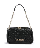 Love Moschino Quilted Bolso de hombro nero
