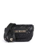 Love Moschino Quilted Bandolera nero
