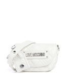 Love Moschino Quilted Bandolera bianco