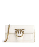 Pinko Love One Monedero bianco seta/antique gold