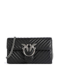 Pinko Love One Wallet nero/old silver