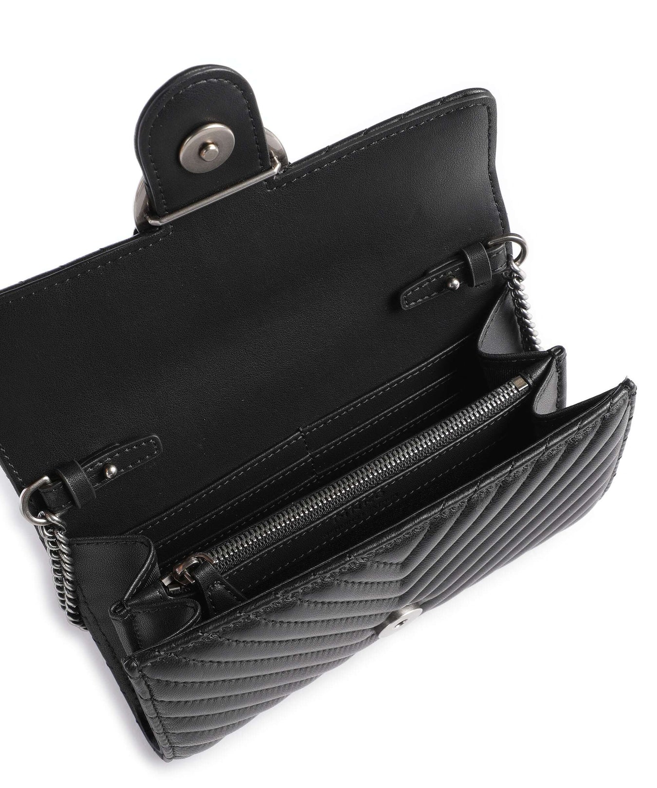 Pinko Love One Wallet nero/old silver