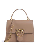 Pinko Love One Mini Bandolera biscotto zenzero/antique gold