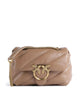 Pinko Love Puff Mini Bolso de hombro biscotto zenzero/antique gold