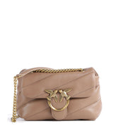 Pinko Love Puff Baby Bolso de hombro biscotto zenzero/antique gold