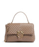 Pinko Love Lady Puff Big Handbag biscotto zenzero