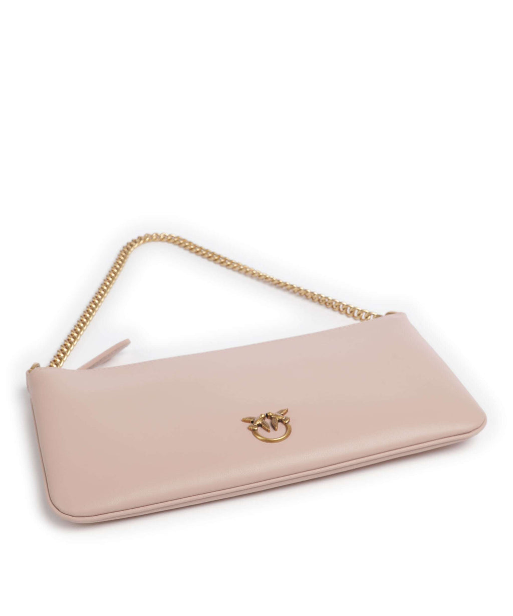 Pinko Flat Horizontal Shoulder bag cipria