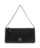 Pinko Flat Horizontal Bolso de hombro nero
