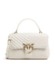 Pinko Love Lady Puff Classic Bolso de mano bianco seta/antique gold