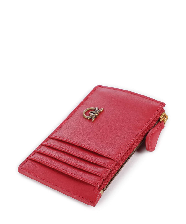 Pinko Airone Credit card holder rosso/antique gold