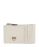 Pinko Airone Credit card holder bianco seta/antique gold