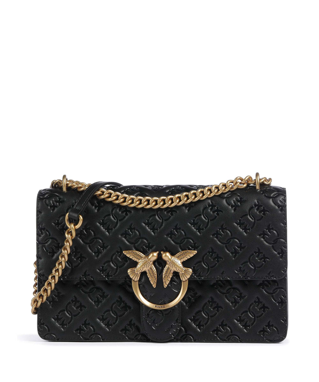 Pinko Love One Classic Shoulder bag nero/antique gold