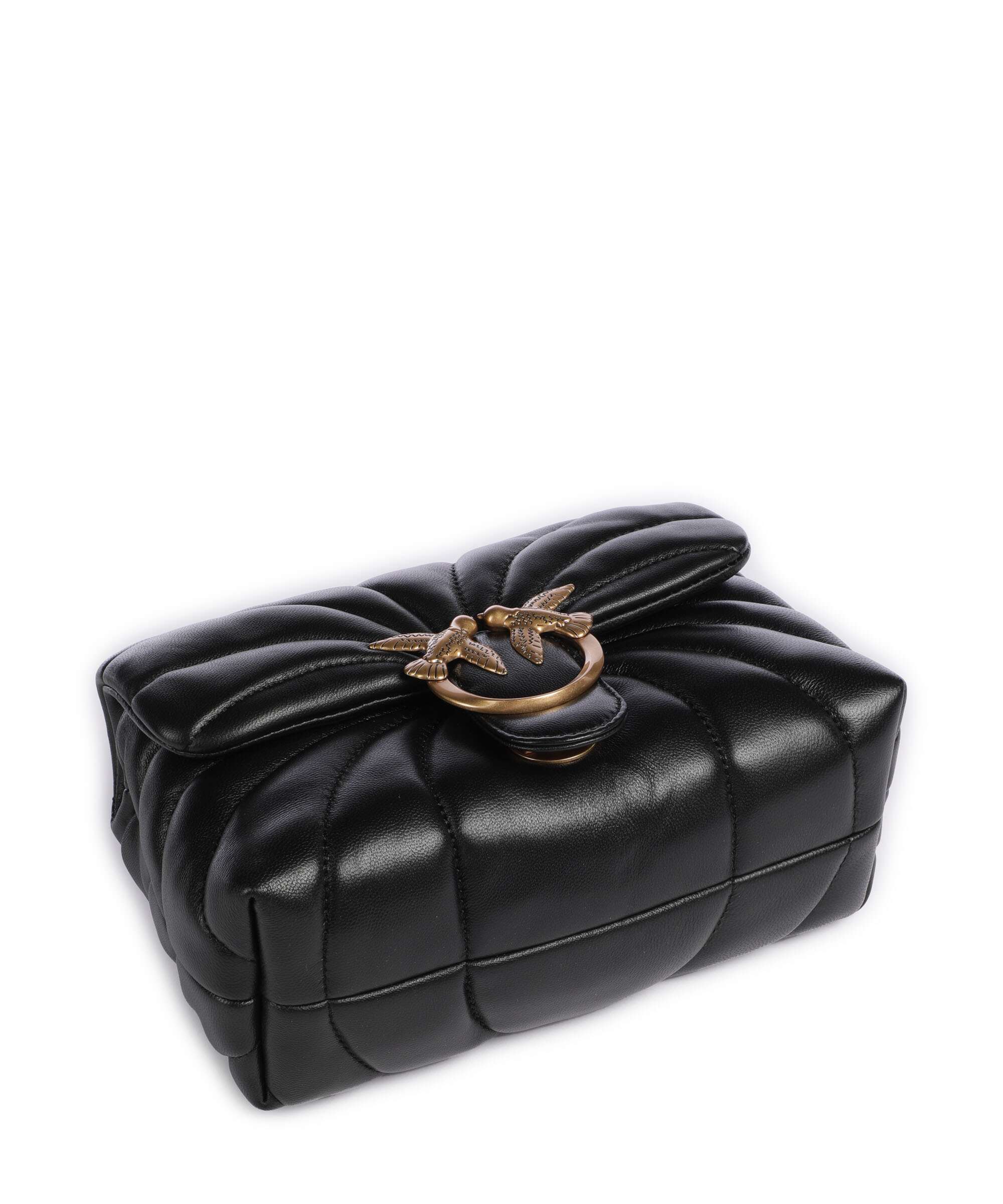 Pinko Love Puff Mini Shoulder bag nero/antique gold