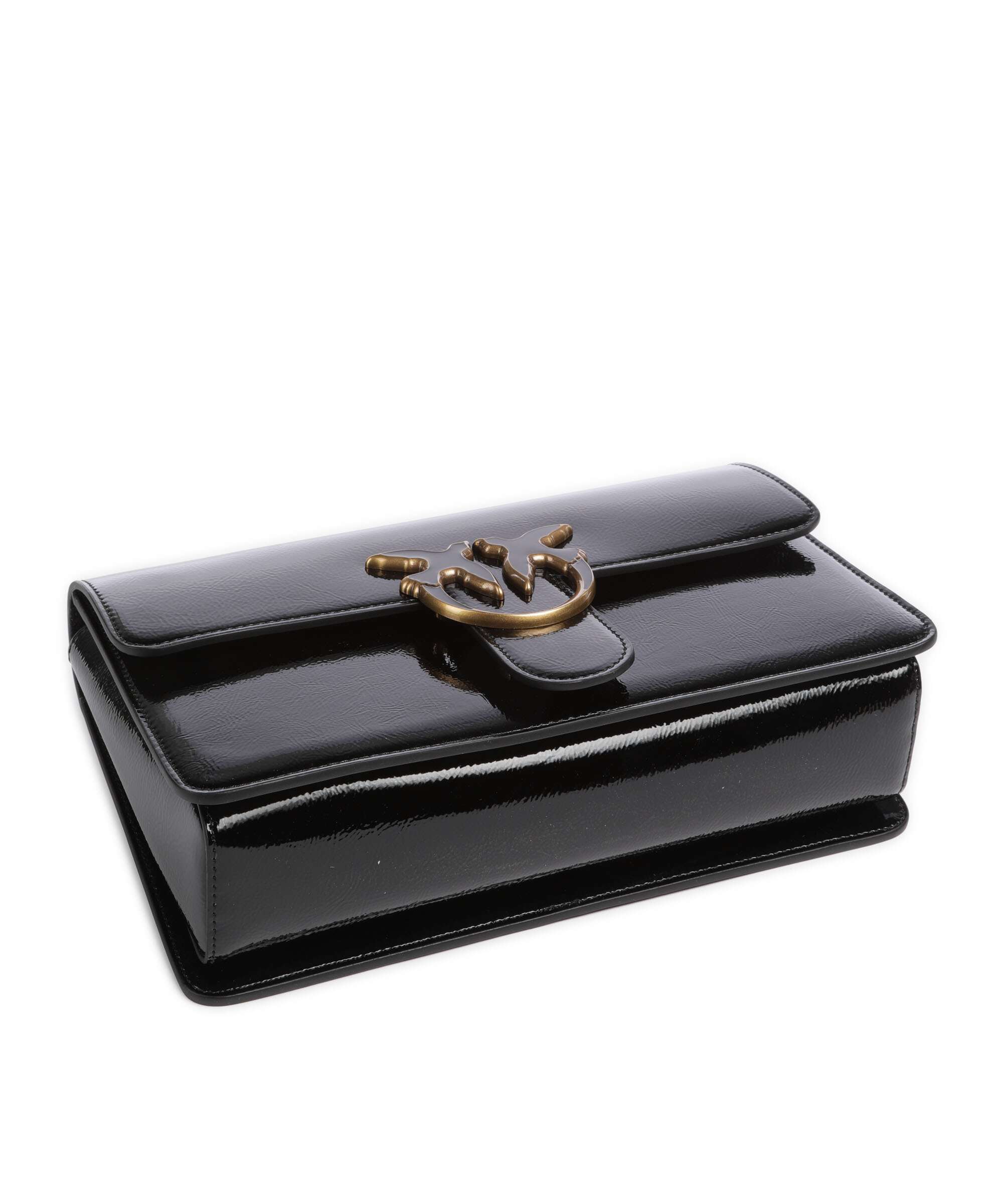 Pinko Love One Classic Crossbody bag nero/antique gold