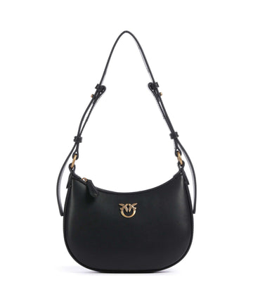Pinko Half Moon Baby Bolso de hombro nero/antique gold