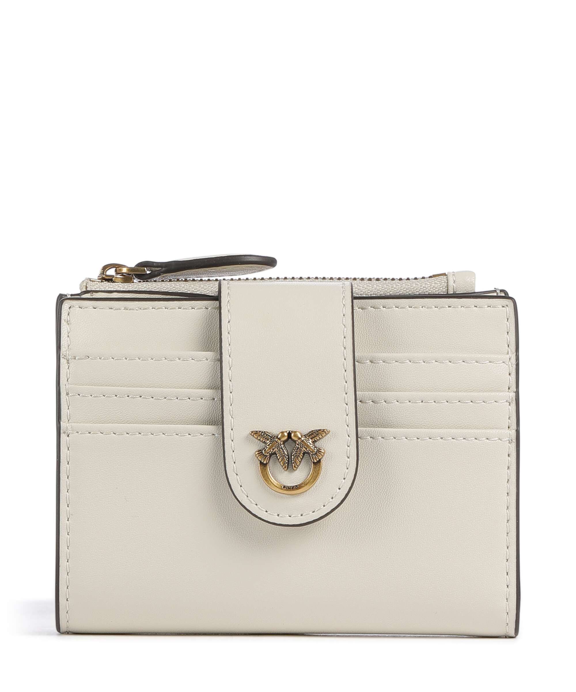 Pinko Wallet bianco seta/antique gold